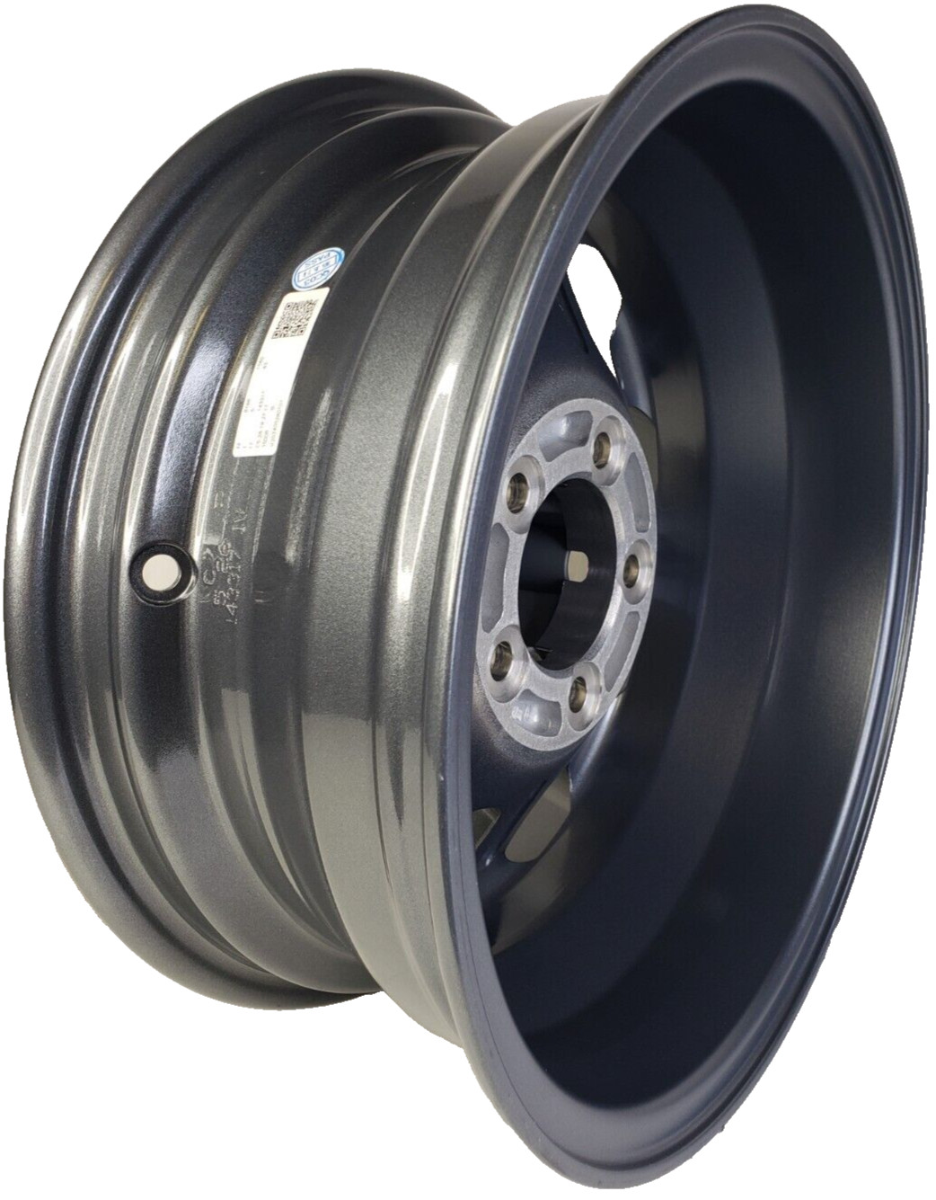 Vision Wheel 353 Turbine Trailer RIM 14X5.5 5×4.50 0mm Gum Metal Machined Face