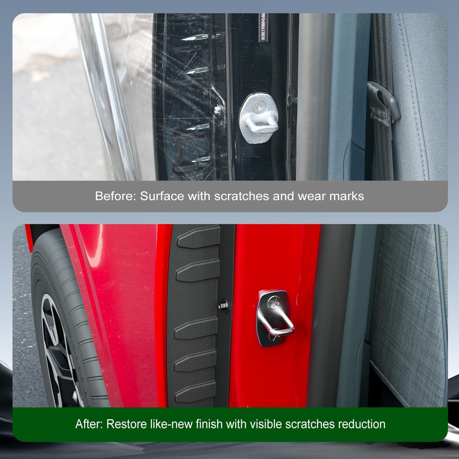 For 2022-2026 Ford Maverick Door Edge Protector Door Inner Trim Weatherstrip