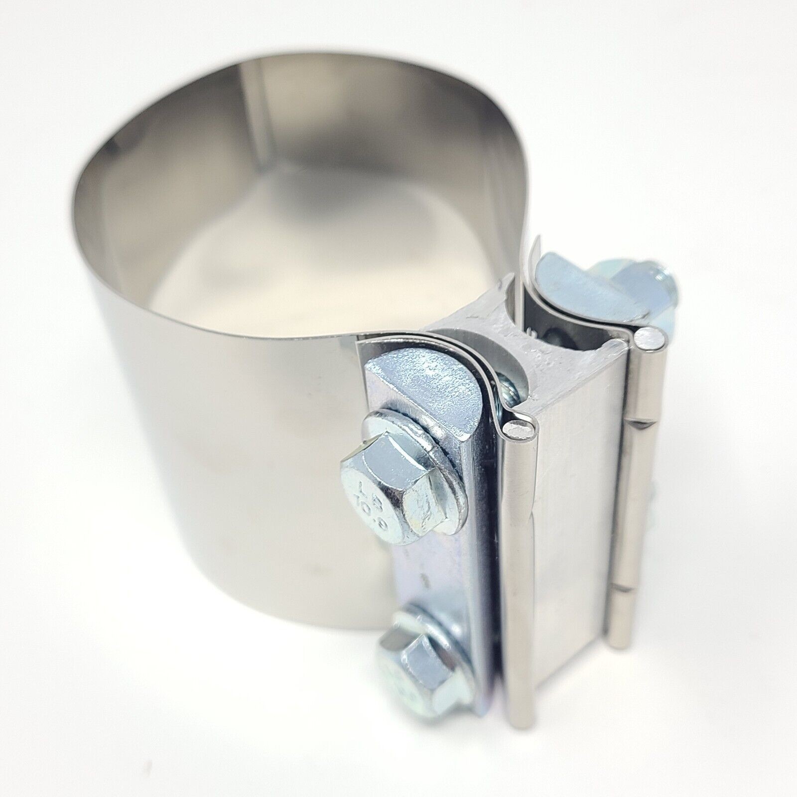 5″ Butt Joint Band Exhaust Clamp Sleeve Coupler T304 Quality Stainless Steel x1