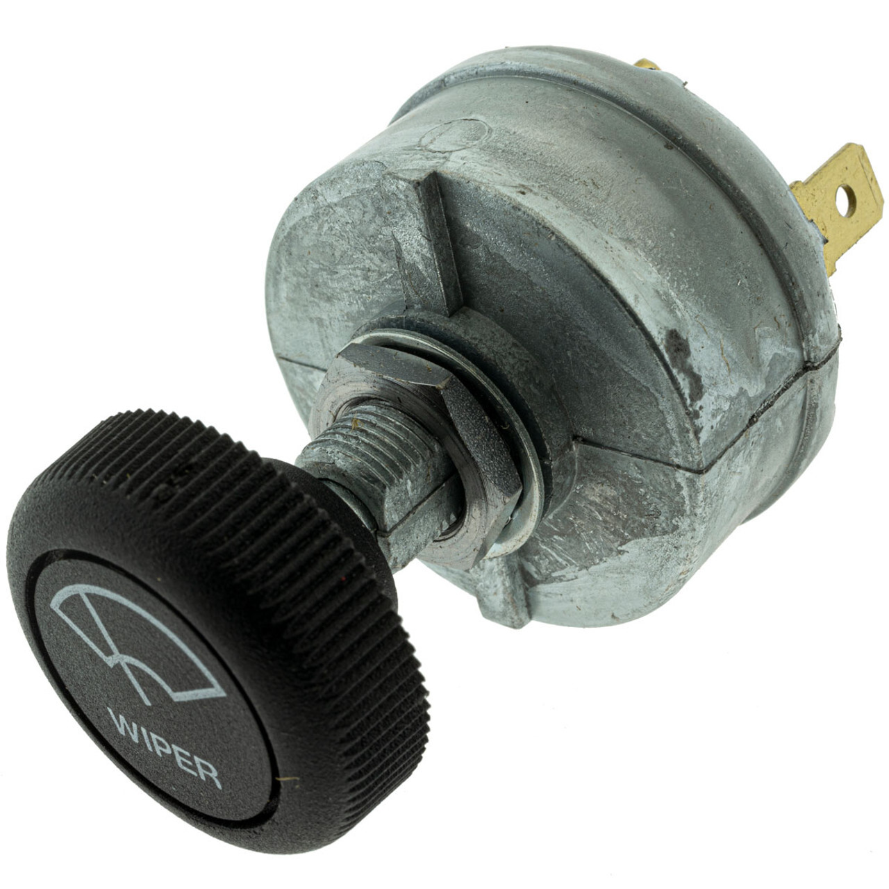 Cole Hersee 75228-04 Two-Speed Rotary w/ Dynamic Parking Windshield Wiper Switch