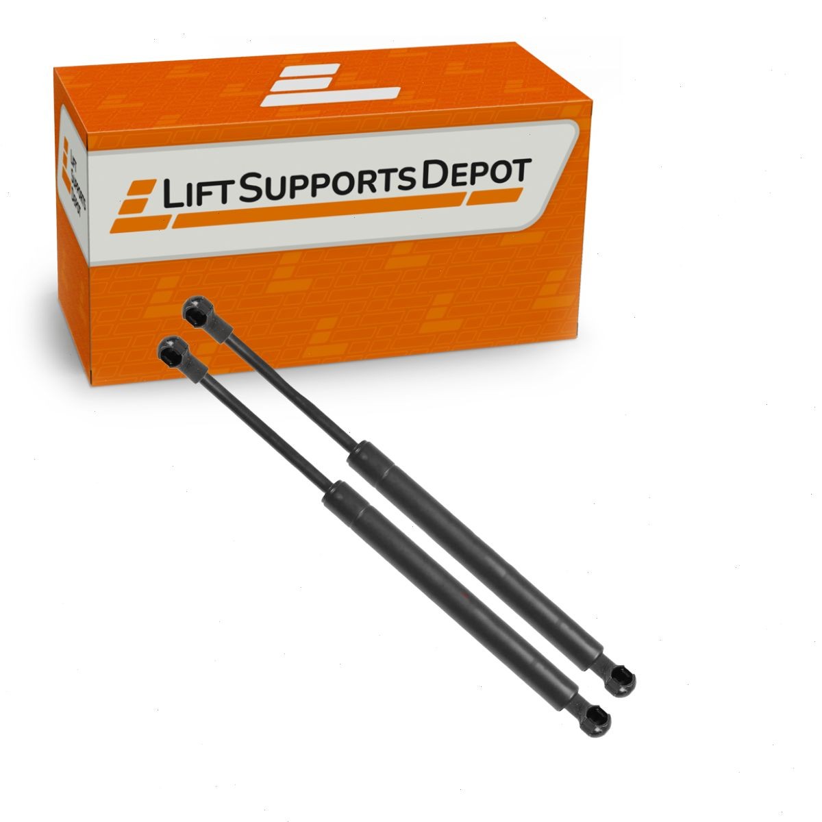Qty 2 10mm Steel Claw Lift Supports 10.79 Inch Extended x 117lbs Shocks