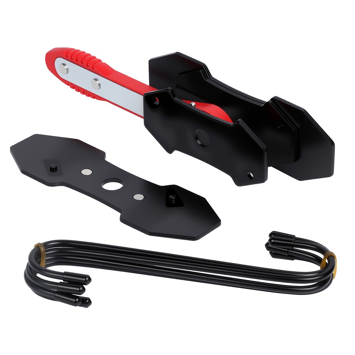 Brake Caliper Compression Tool 360°Adjustable with 4 Brake Caliper Hanger Hooks