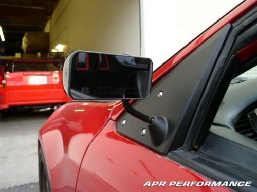 APR Performance Carbon Fiber GT3 Side Mirrors For Honda Civic Coupe EG 92-95