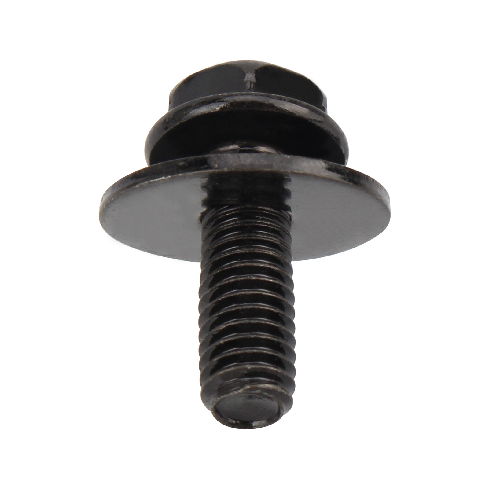 30X Body Bolts Screws Fastener Fender M6-1.0x 16mm Long- 10mm Hex- 17mm Washer
