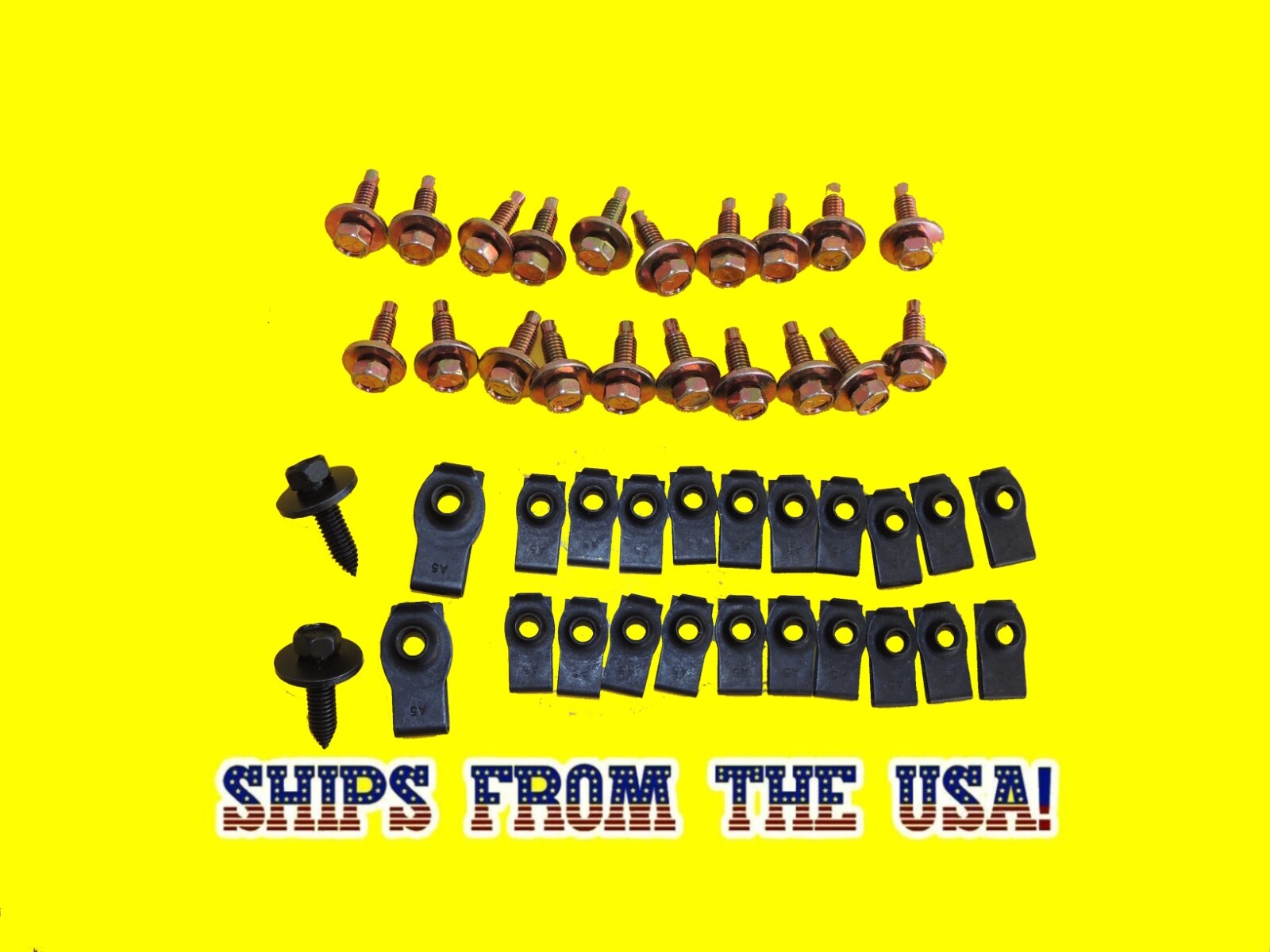 Fender Mount Hardware Bolt Kit For 1973 1979 73 79 Ford Truck F100 F350