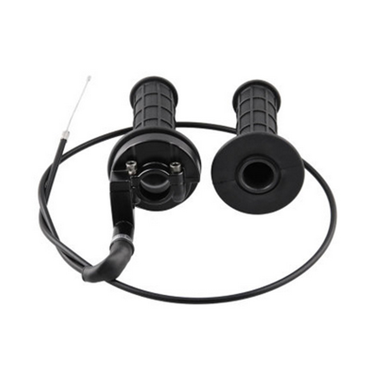 7/8in Motorcycle Twist Throttle Accelerator Handle Grips Cable Set Ftidiydiqywek