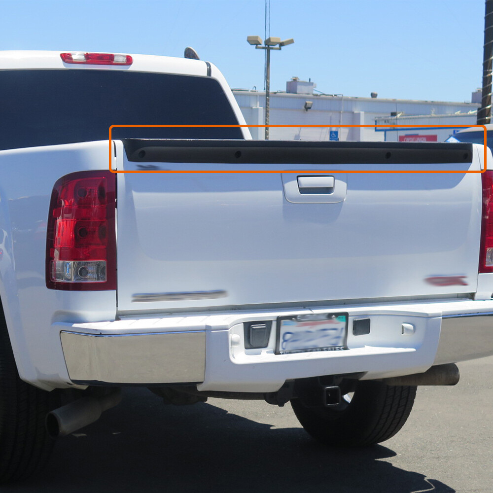 Fit For 07-13 Chevy Silverado Sierra Tailgate Top Protector Spoiler Cap Cover