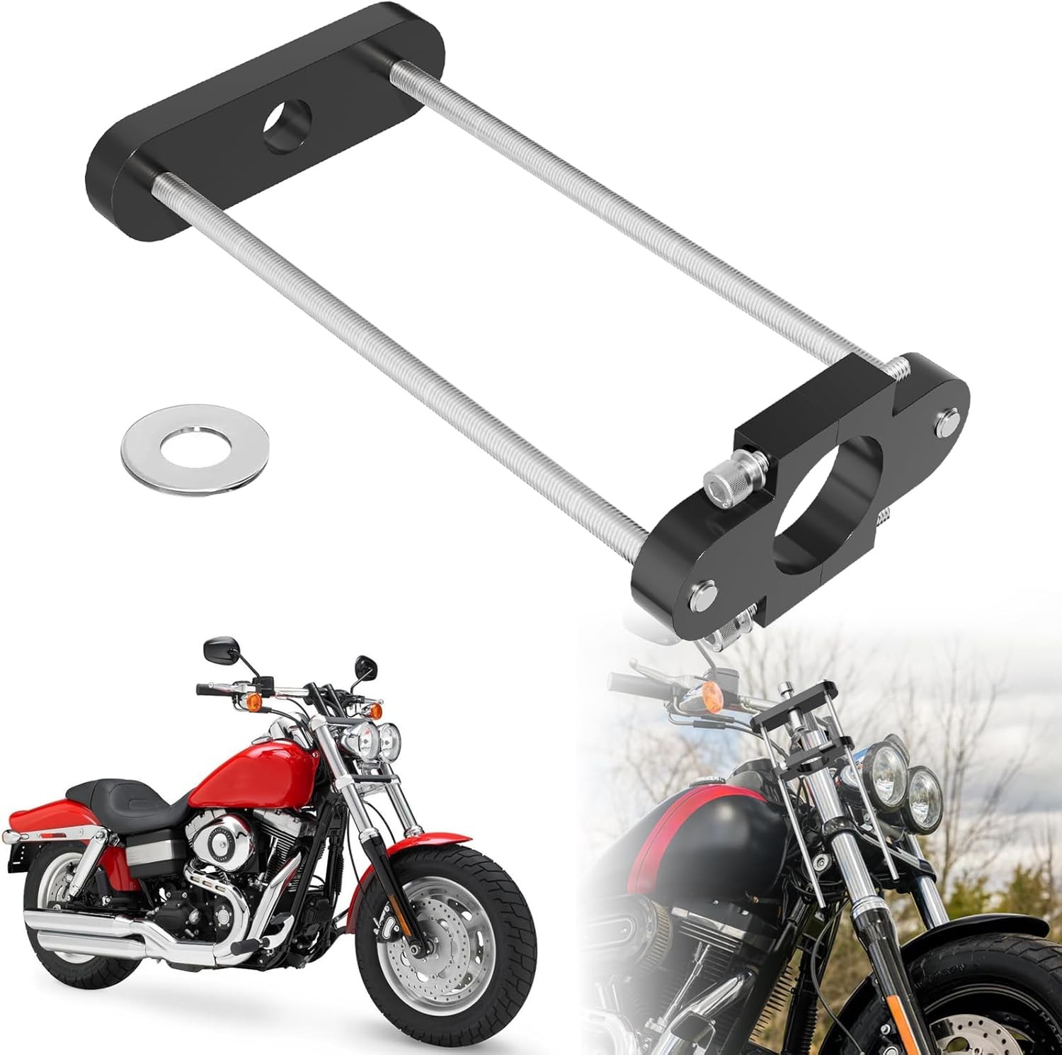 49mm Fork Cap Installation Tool Compatible with Harley Davidson Touring FLH/FLT
