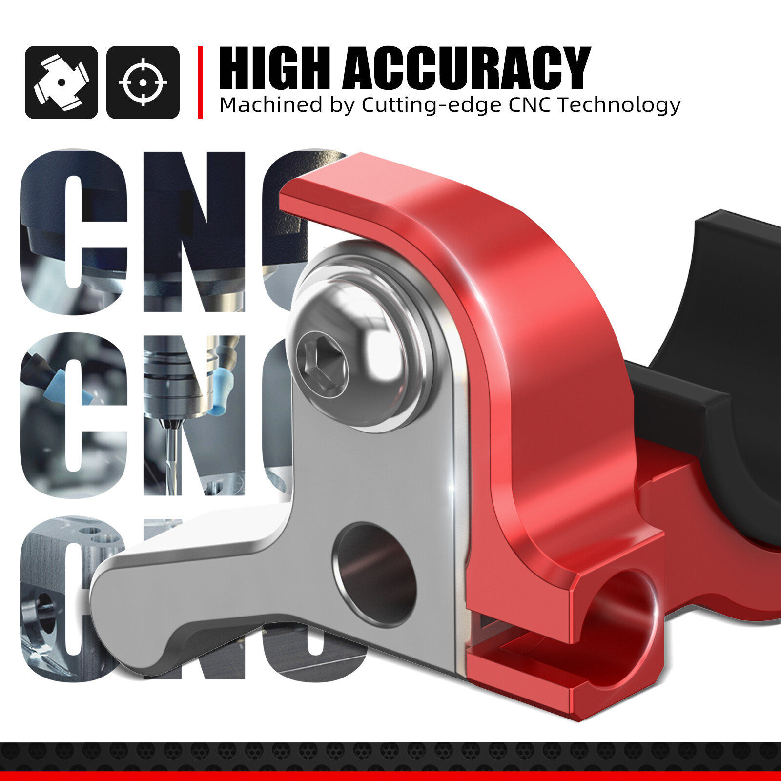 NiceCNC Hot Start Lever Red For Honda CRF150R CRF250R 2007-09 CRF450R 2002-2009
