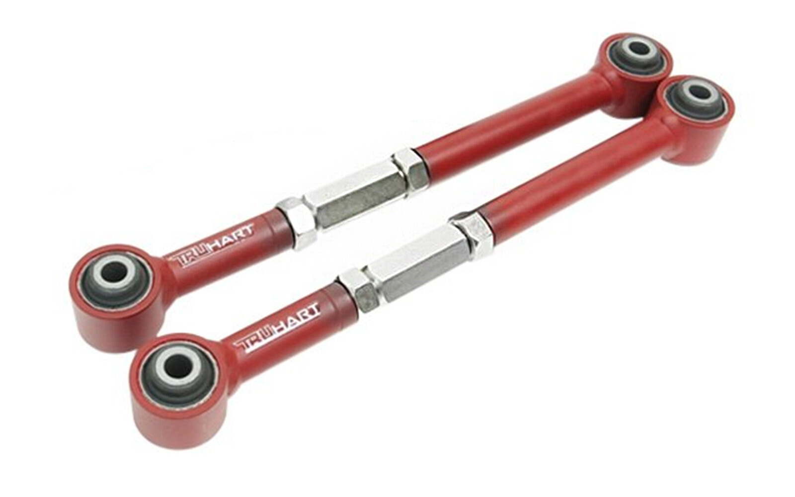 Truhart Rear Red Adjustable Lateral Toe Arms Set for Acura Honda TL TSX Accord
