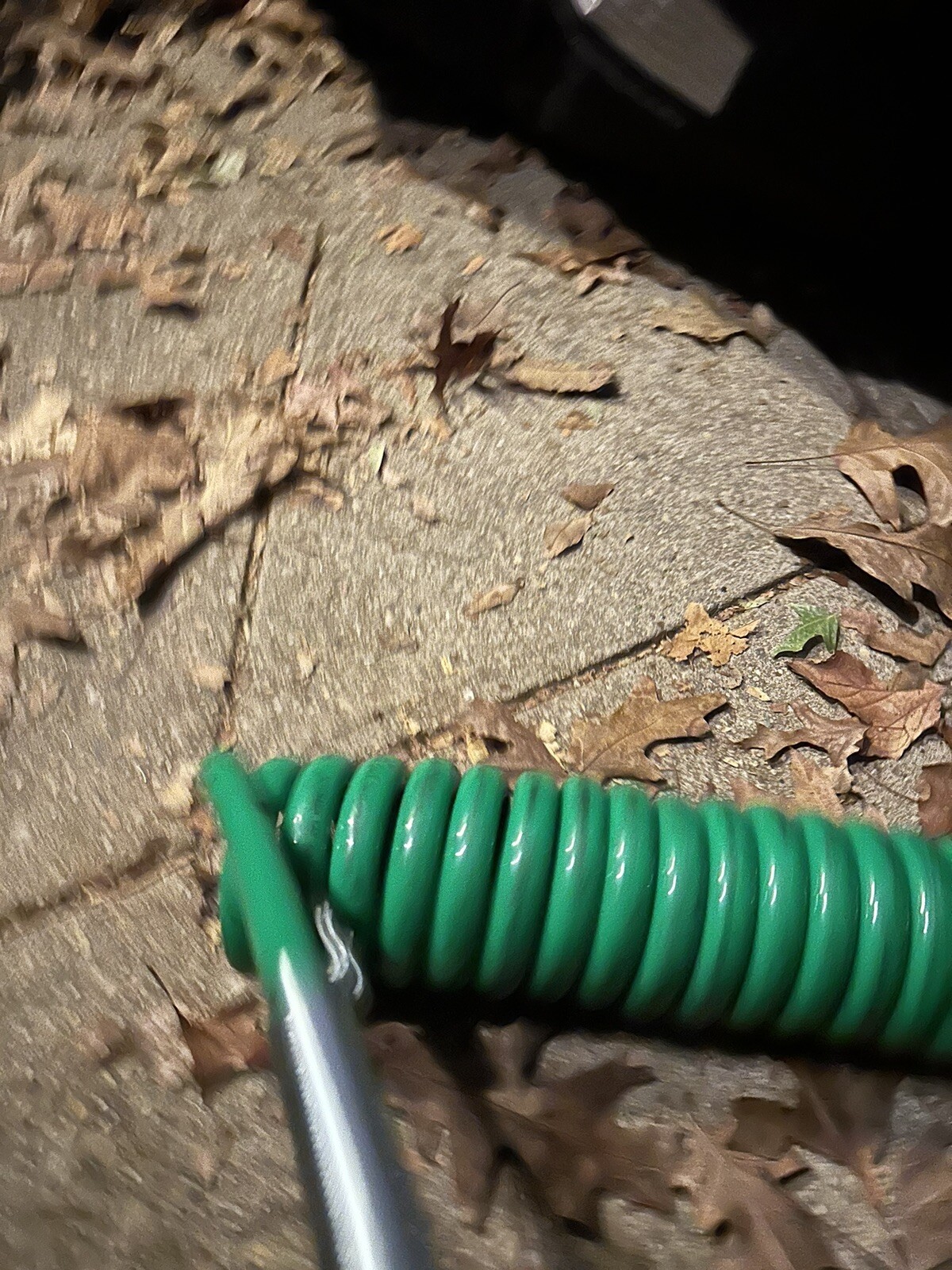 Trailer Coil Cord Green Electric Tractor Power Cable Cord Green