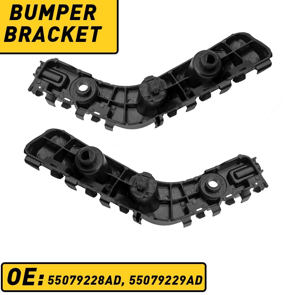 Left & Right Front Bumper Brackets for 2011-2013 Jeep Grand Cherokee 55079228AD