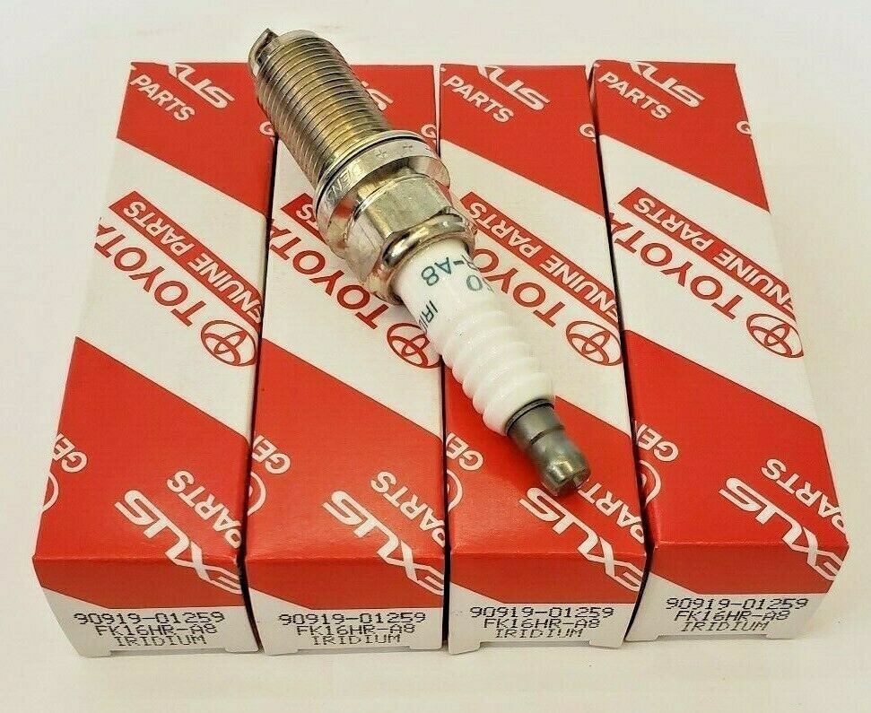 LEXUS OEM FACTORY IRIDIUM SPARK PLUG SET 2013-2018 ES300H ( 90919-01259 )