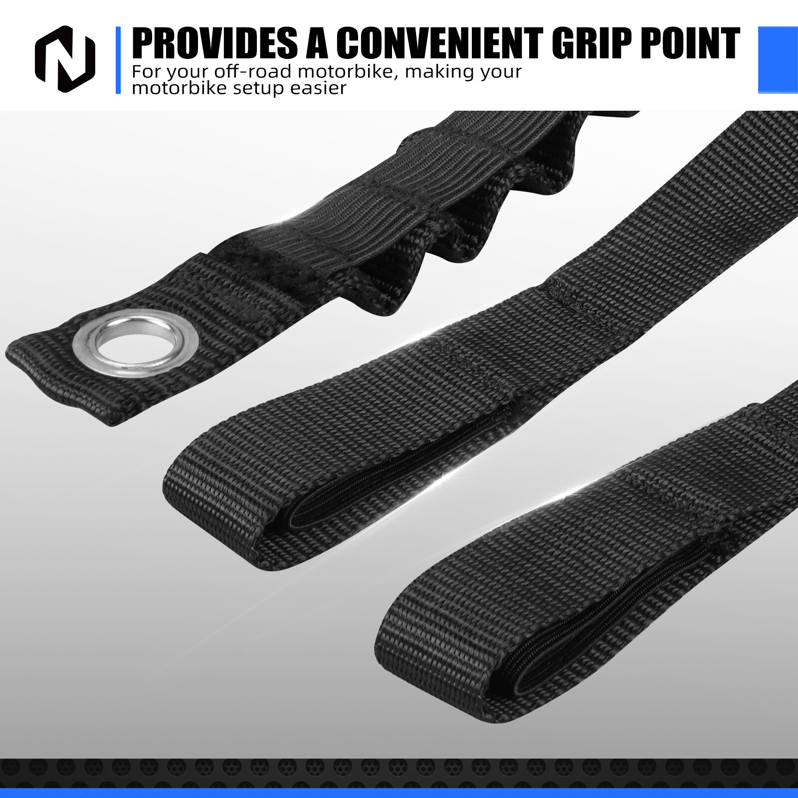 NICECNC Front Rear Pull Lifting Strap For GasGas EC /EC F 250/300/350 2024-2026