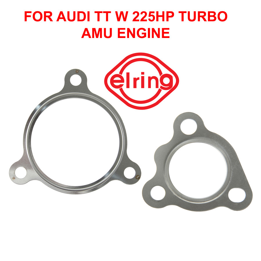 AUDI TT Exhaust Pipe Gasket +Turbocharger Gasket Audi TT 1.8L 225HP Turbo, AMU