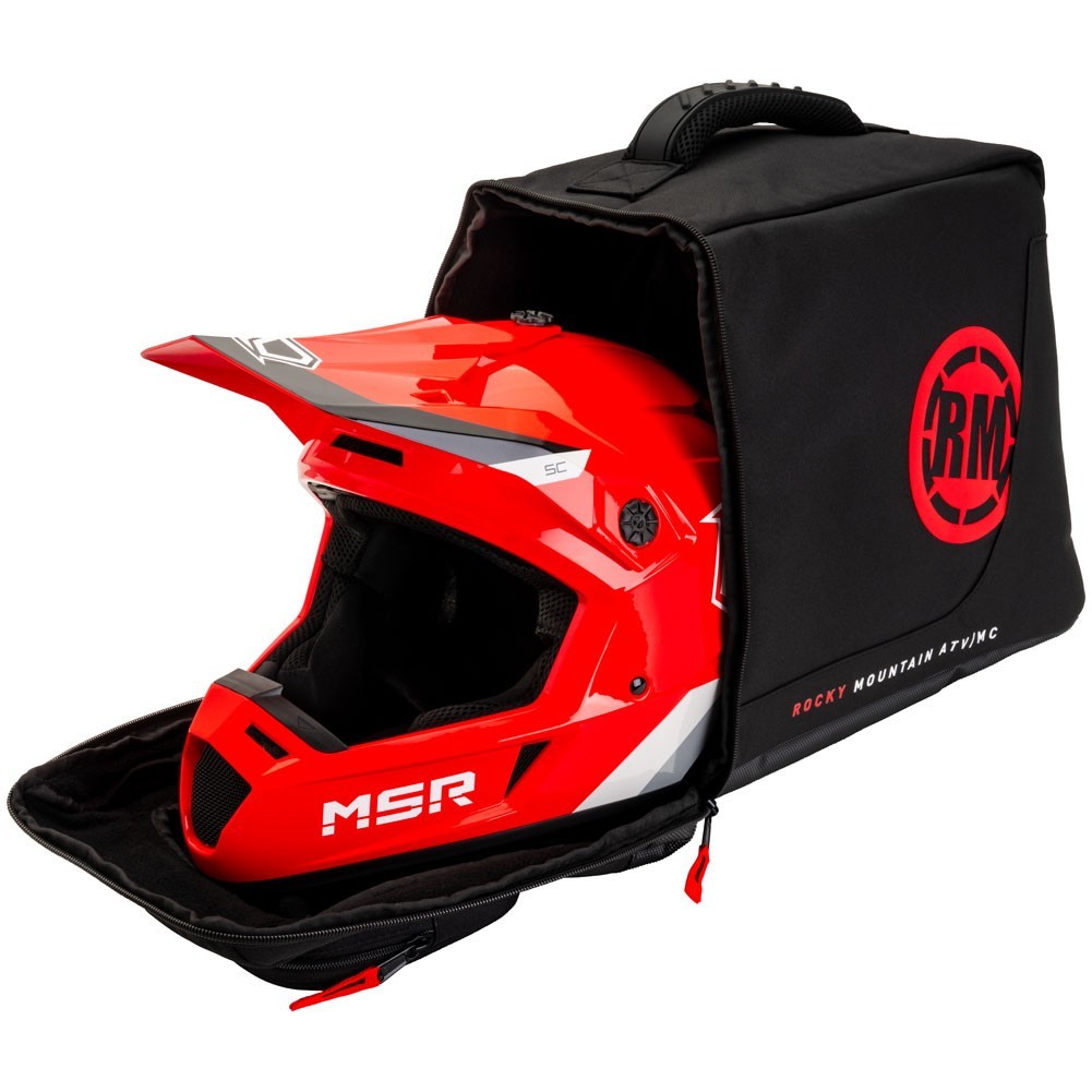 Rocky Mountain ATV/MC Dirt Bike / Motorcycle / Snowmobile / ATV Helmet Bag Black
