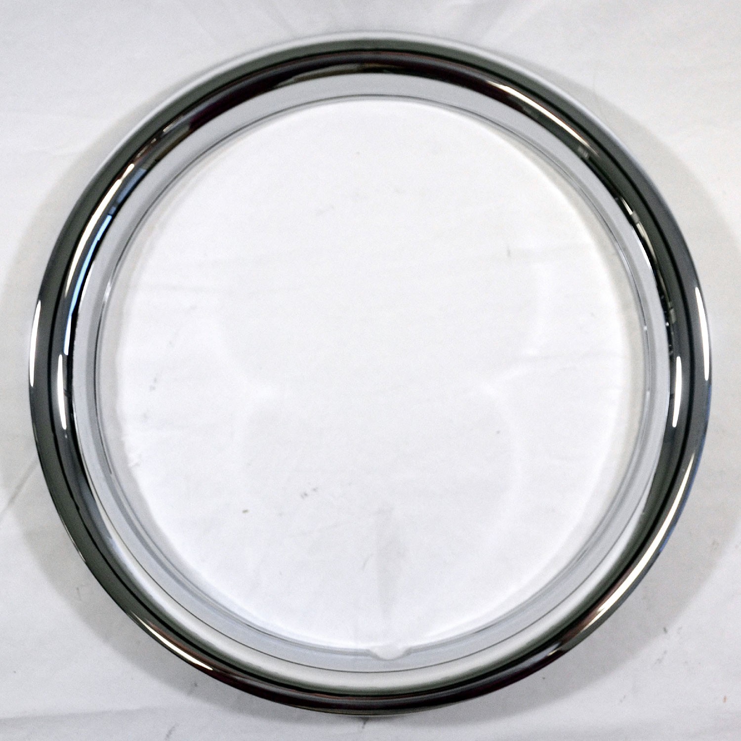 SET OF 4 13″ CHROME WHEEL TRIM RINGS BEAUTY RIM RING GLAMOUR BANDS STEEL RIMS