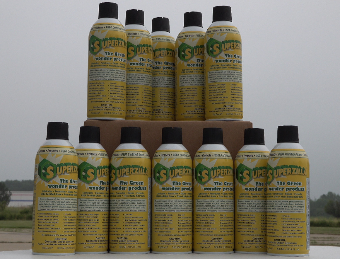 12 – Aerosol Cans (10.14 oz)