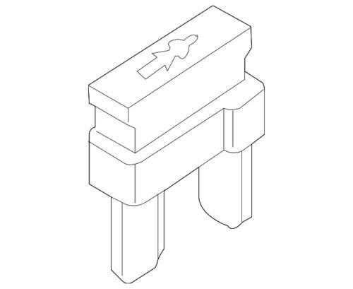 NEW OEM Ford 2005-2019 Flex Expedition Multi-Purpose Inline Diode F5TZ-14A604-A