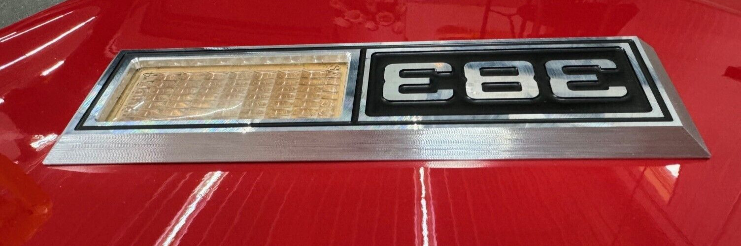1968 Chevelle Impala Nova ‘454’ Emblem Marker Light Bezel Front Fender Billet