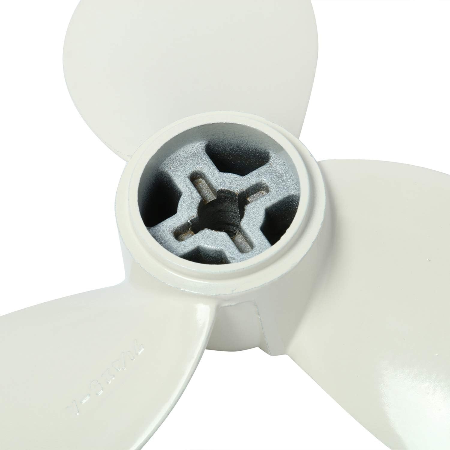 Boat Propeller 7 1/4X5-A Compatible With Yamaha 2HP Outboard Aluminum Alloy