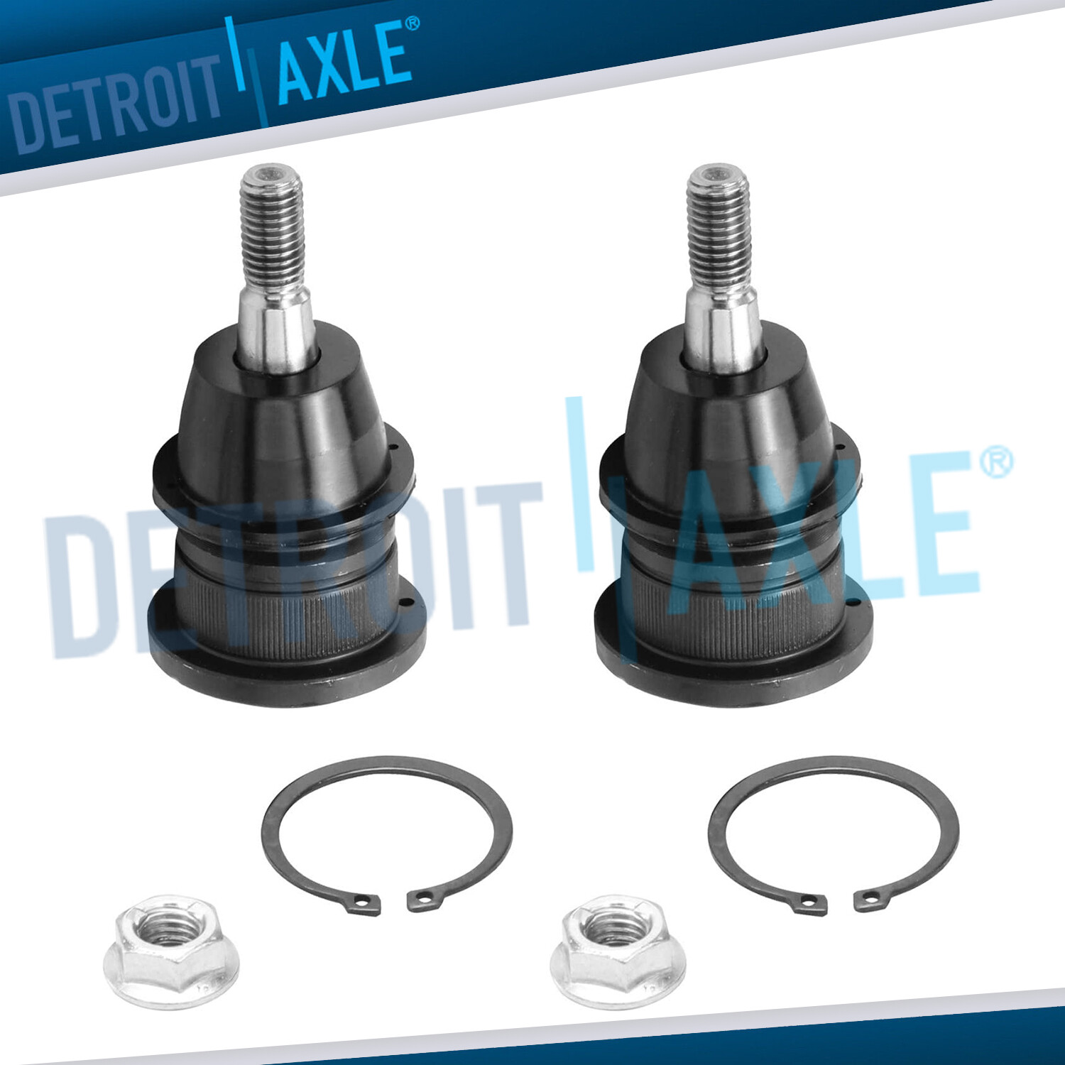 Pair 2 Front Upper Ball Joint for Chevrolet Silverado Express 1500 2500 Escalade