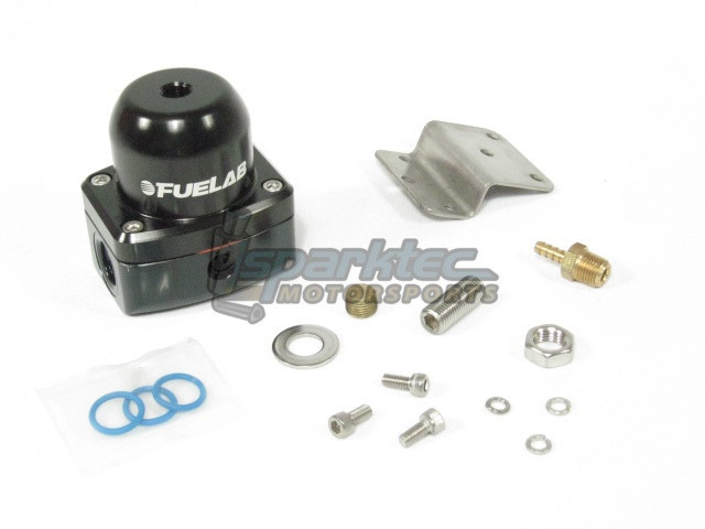 Fuelab In-Line Fuel Pressure Regulator -6AN / Large Seat / Carbureted 4-12 PSID