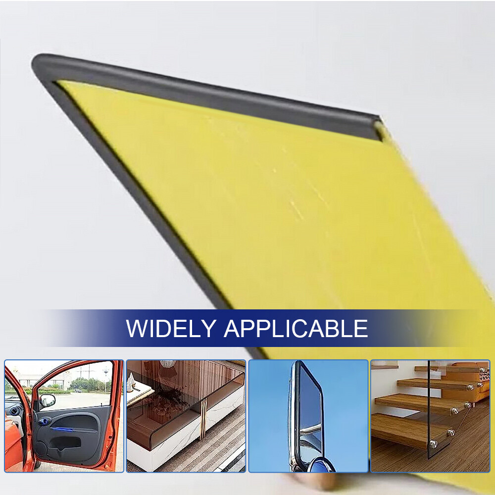 10ft U Shape Car Door Edge Guard Molding Trim Rubber Edge Strip Seal Protector