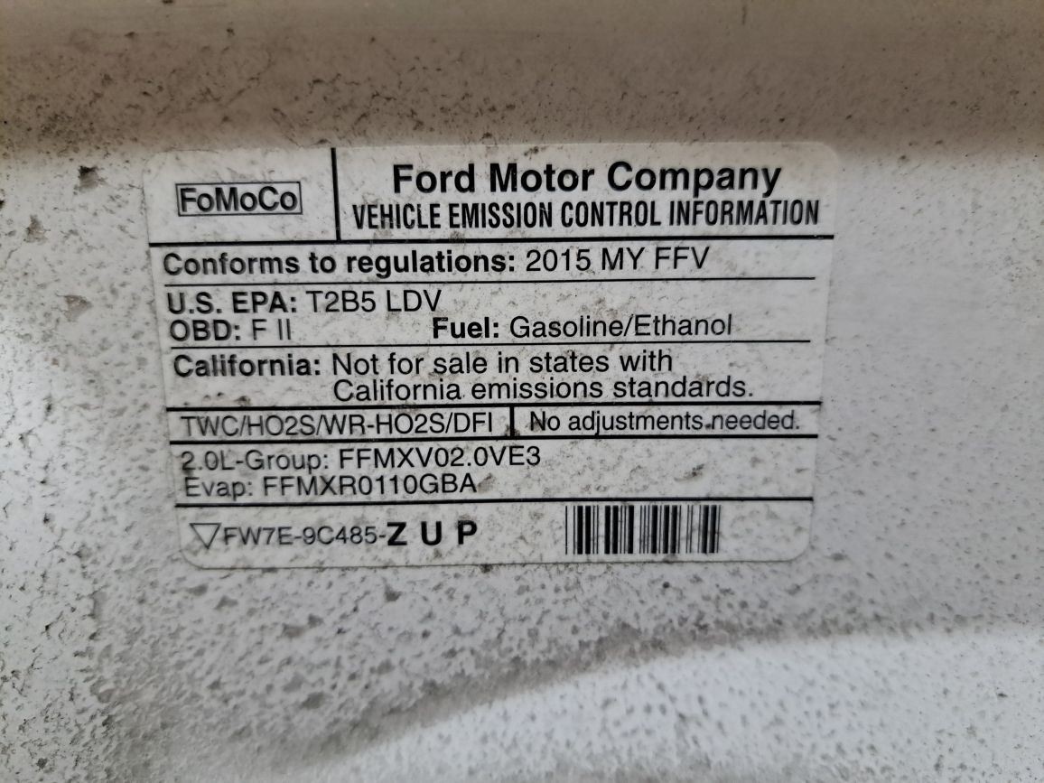 2015-2018 Ford Focus Engine 2.0l Vin 2 8th Digit 136k Miles Oem
