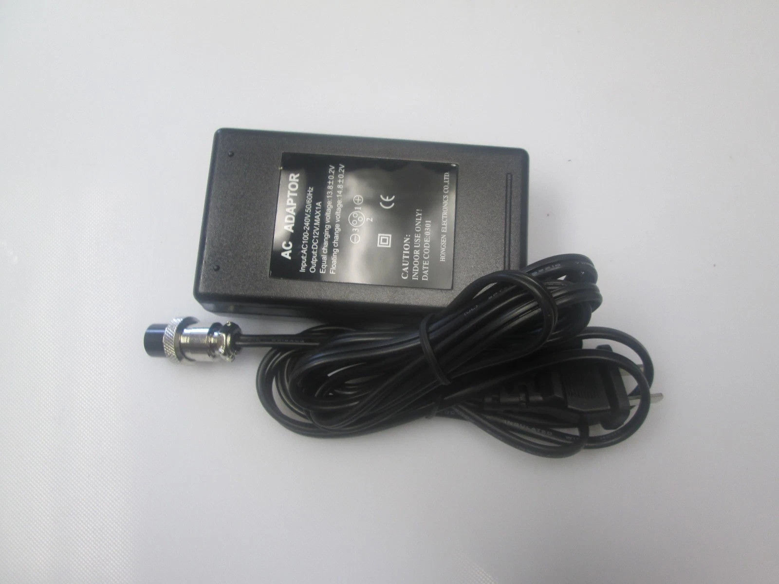 12V Battery Charger with 3 female Prongs PART03001