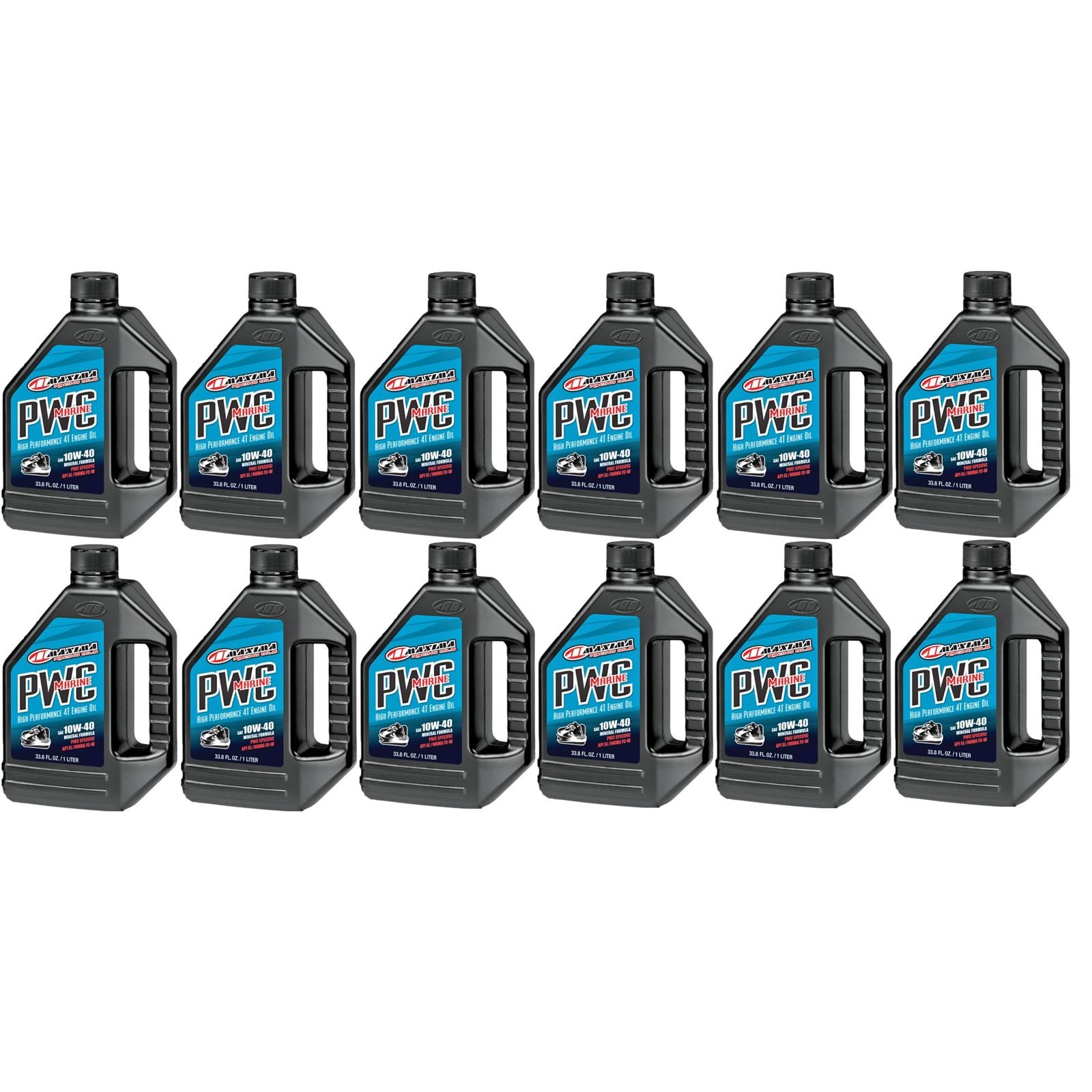 Maxima PWC Marine 4T 10W-40 – 1 Liter – 12/Pack 14901X12