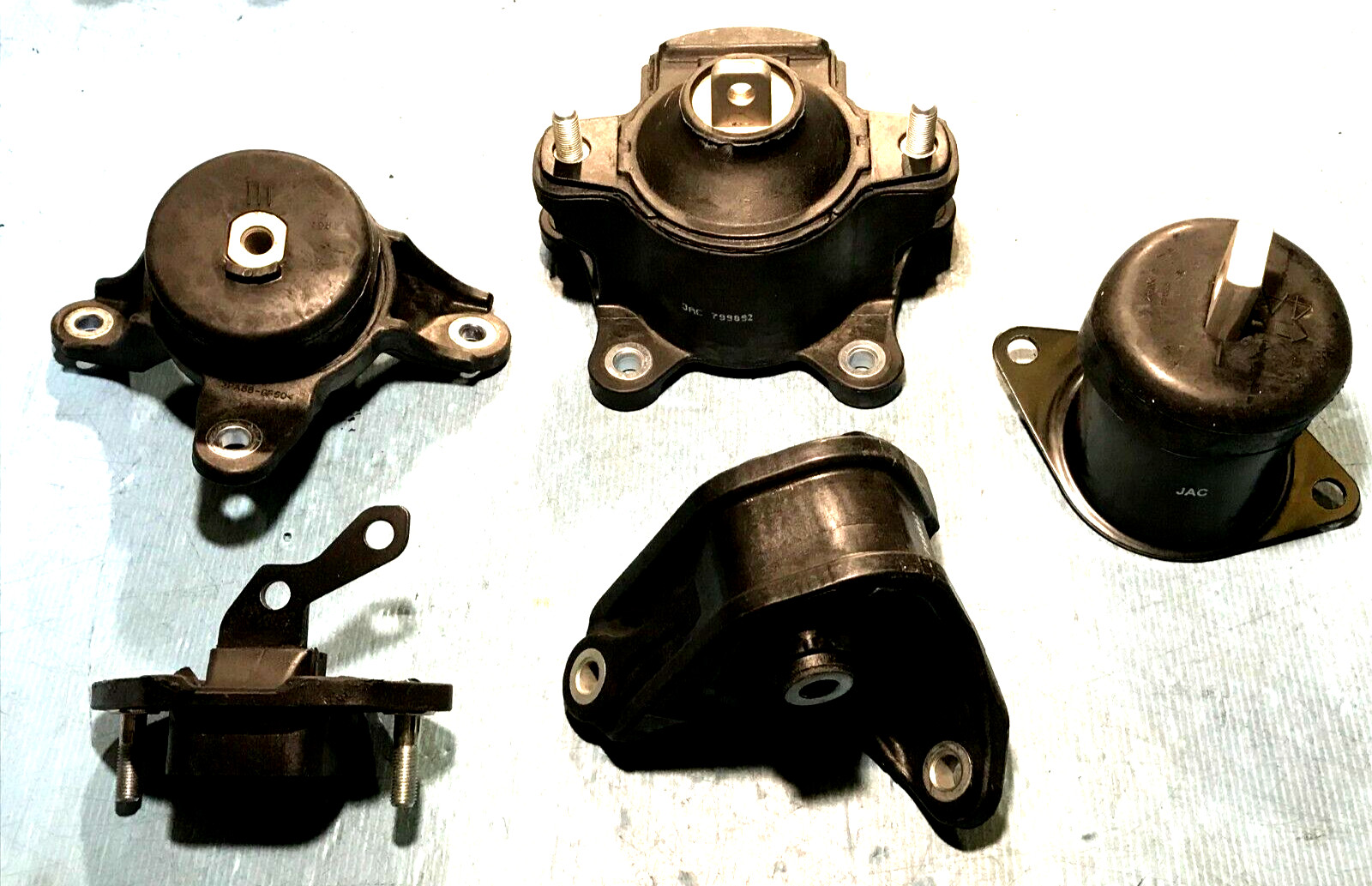 Hydraulic Motor Mount & Trans Mount 5PCS Set for 2008-2012 Honda Accord 2.4L
