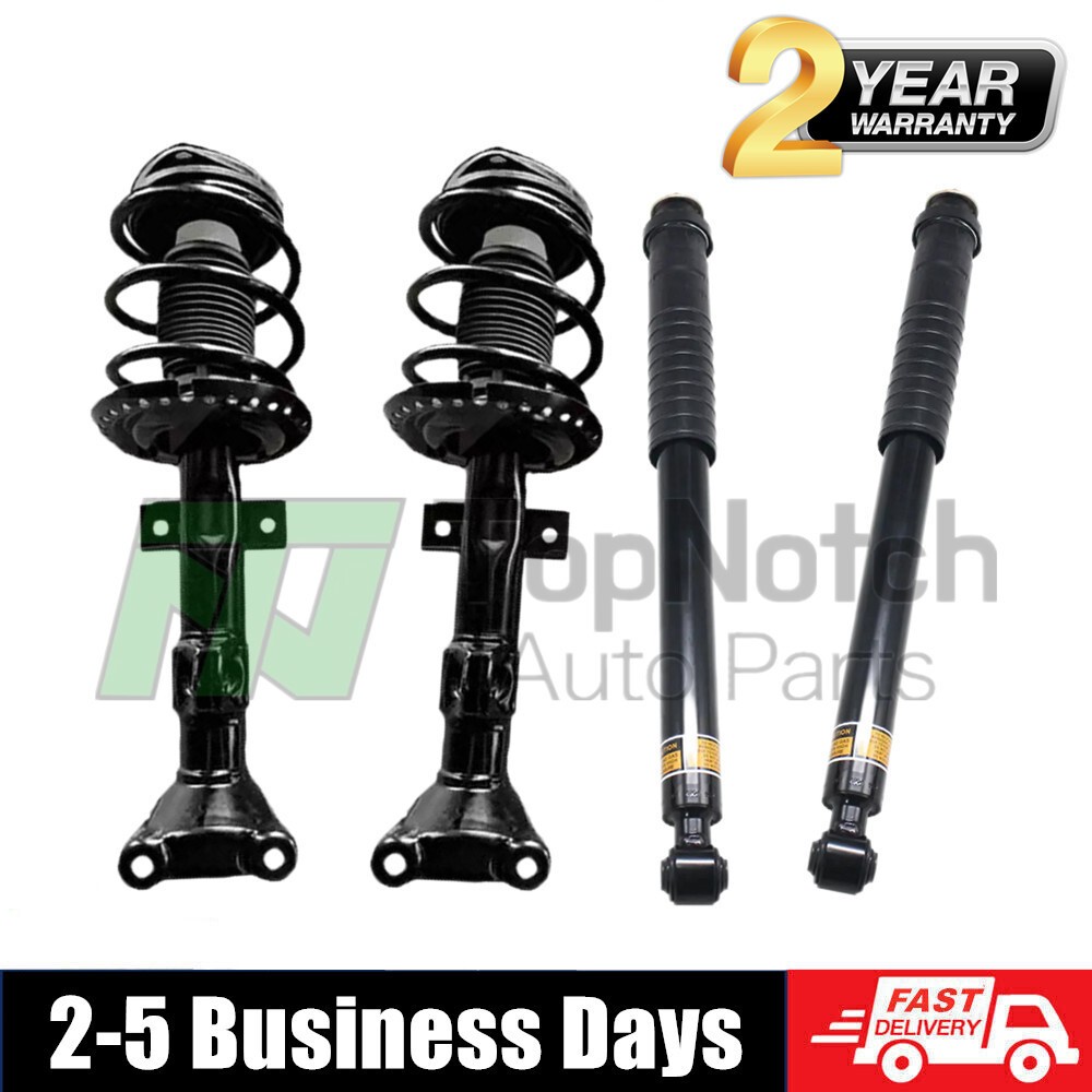 4PCS Front Rear Shock Struts Assys For Mercedes W171 R171 SLK280 SLK300 SLK55AMG
