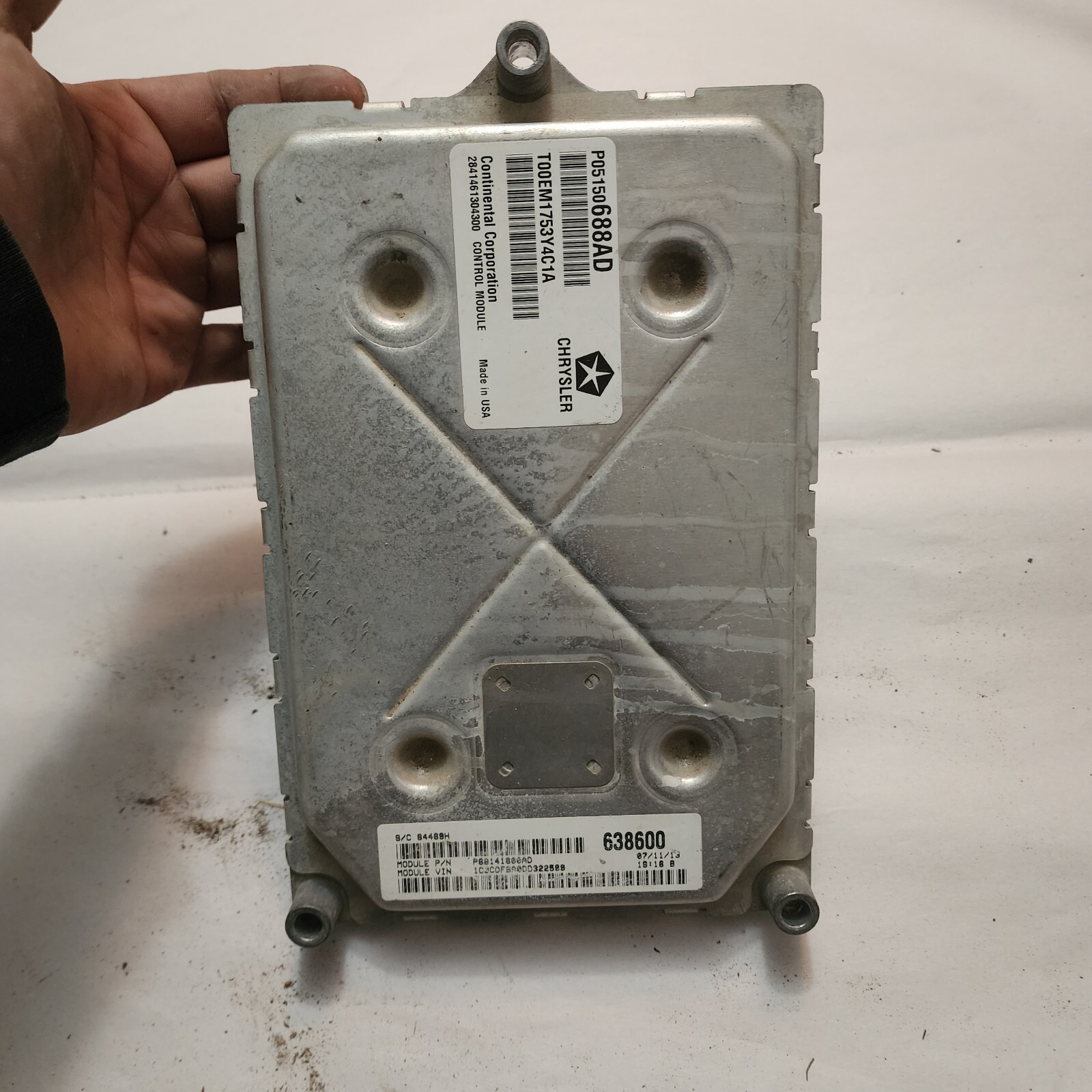 2013 Dodge Dart 2.0 05150688AD ENGINE COMPUTER BRAIN BOX ECU ECM 68141800AD
