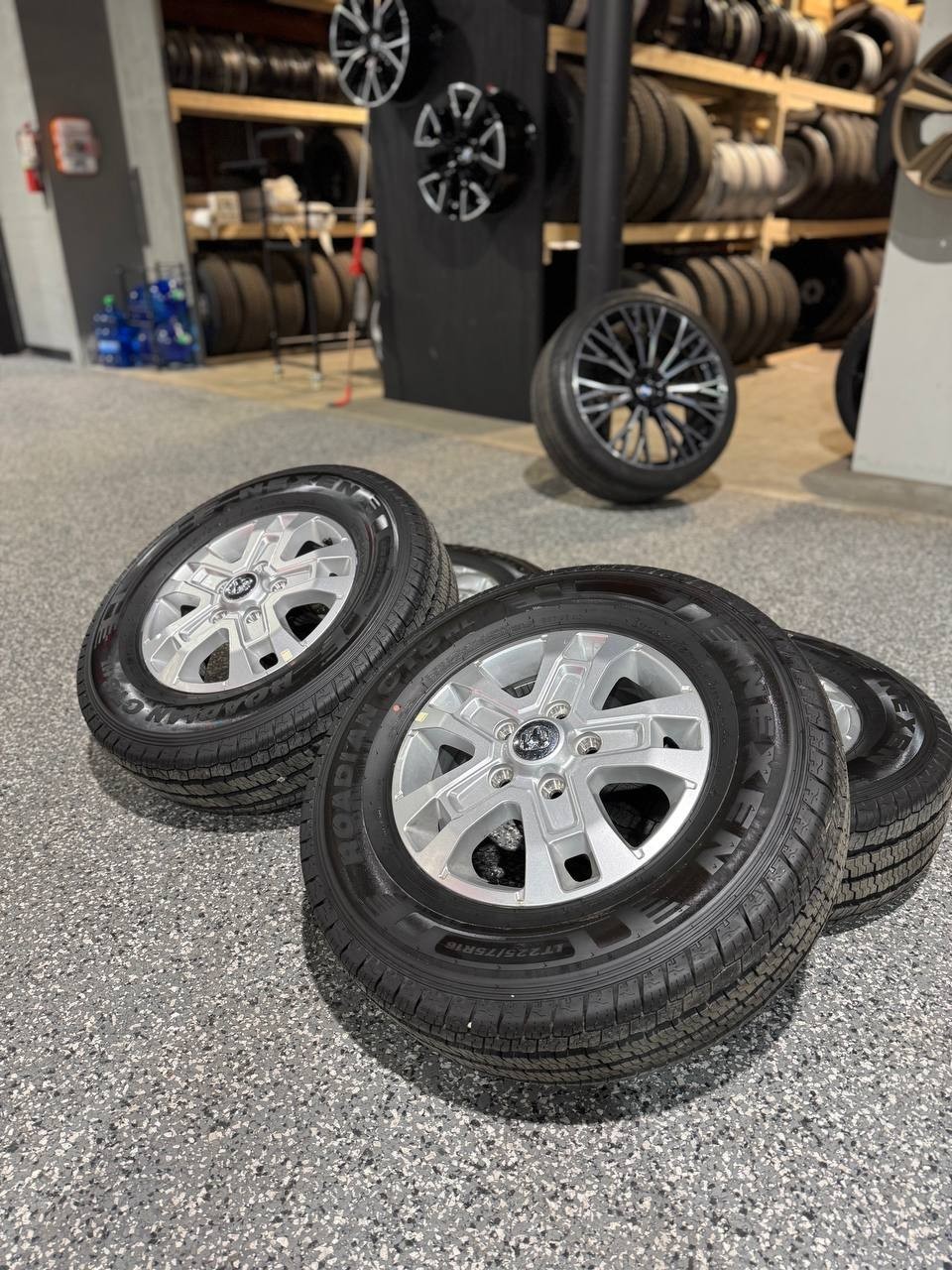16″ Take Off OEM Dodge Ram Promaster Rims Wheels Set of 4 16×6 5×130 With Tires