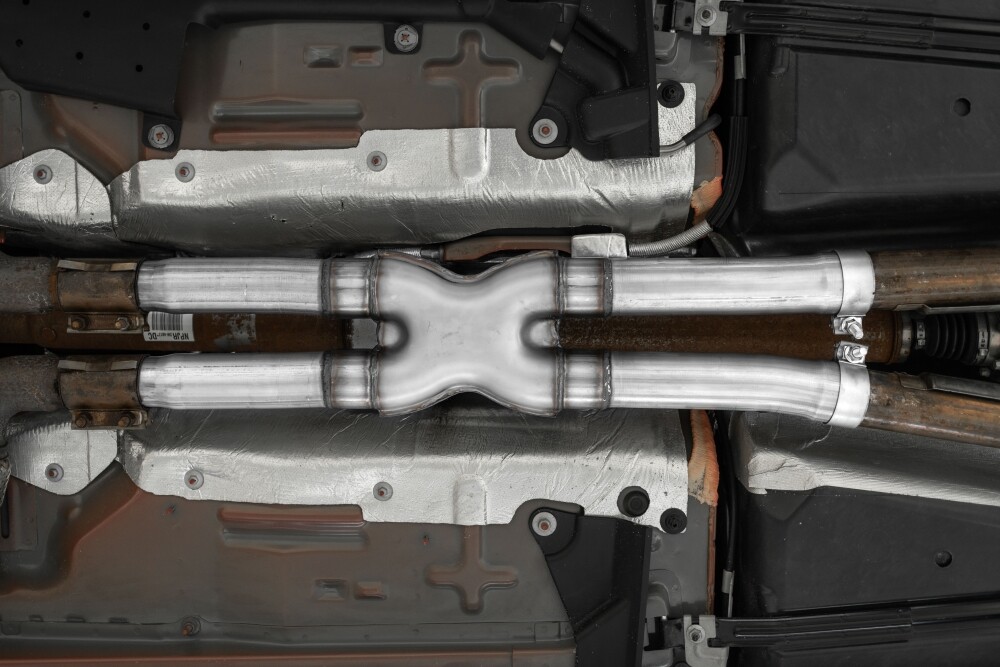 MBRP 2.5″ AL Exhaust Mid Pipe For 2015-2022 Ford Mustang GT 5.0L – S7213AL