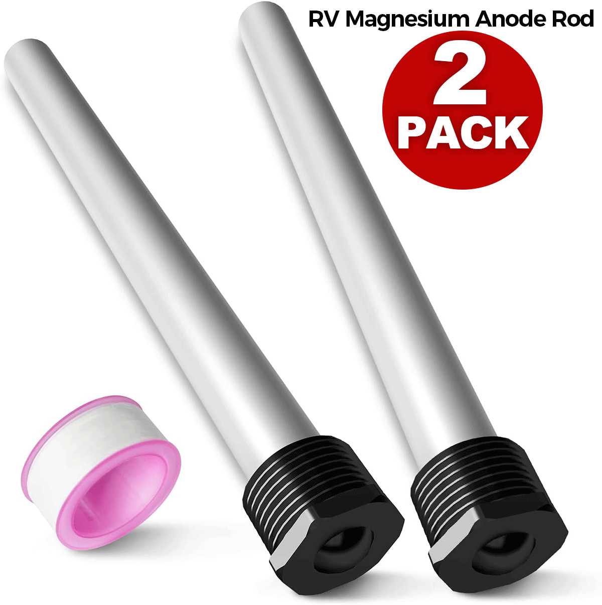 RV Water Heater Magnesium Anode Rod 9.25″ inch 3/4″ NPT for Suburban SW6DE