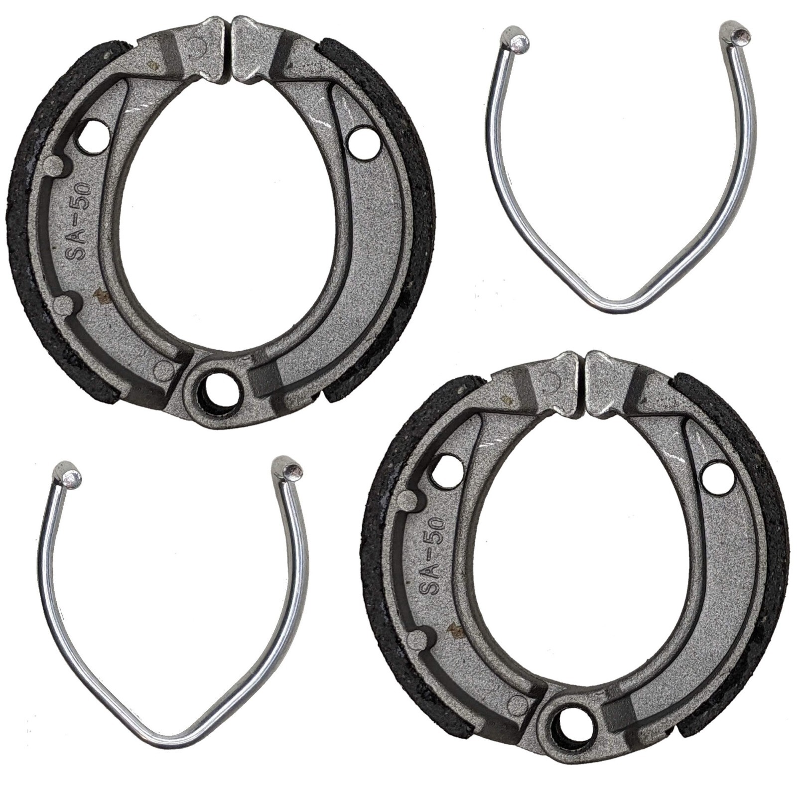 RedCap Front & Rear Brake Shoes Pad Set for Coolster ATVs 3050D, Tao Tao, ATVs