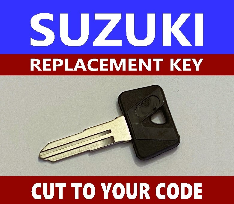 Suzuki Motorcycle ATV Spare Replacement Key Cut to Code F59610-F69097