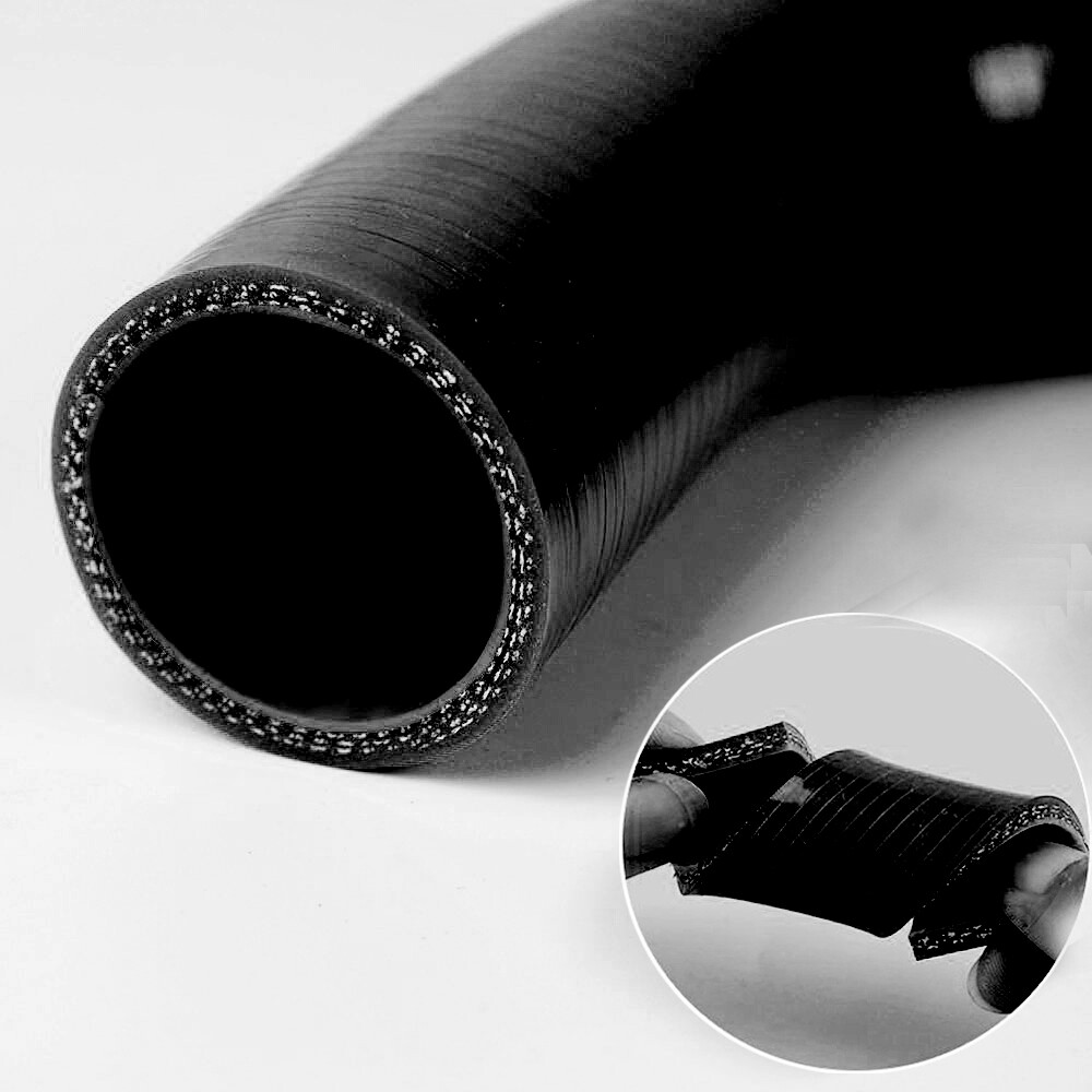 ID 70mm 2.75″ Silicone Straight Joiner Connector Coupler Hose 12” length