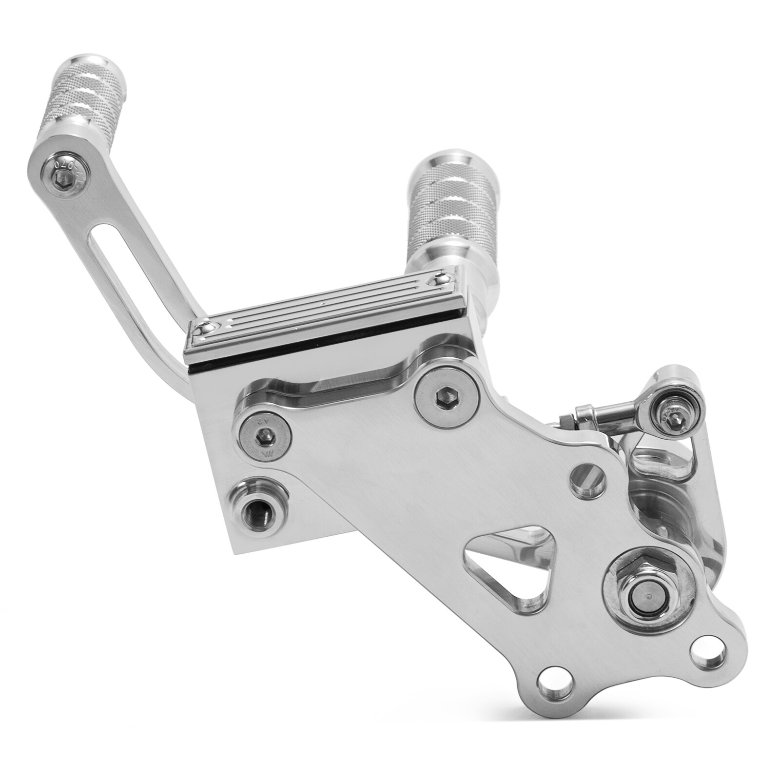 Forward Controls Foot Pegs For Harley Softail Standard FXST Deuce Slim FLS 00-17