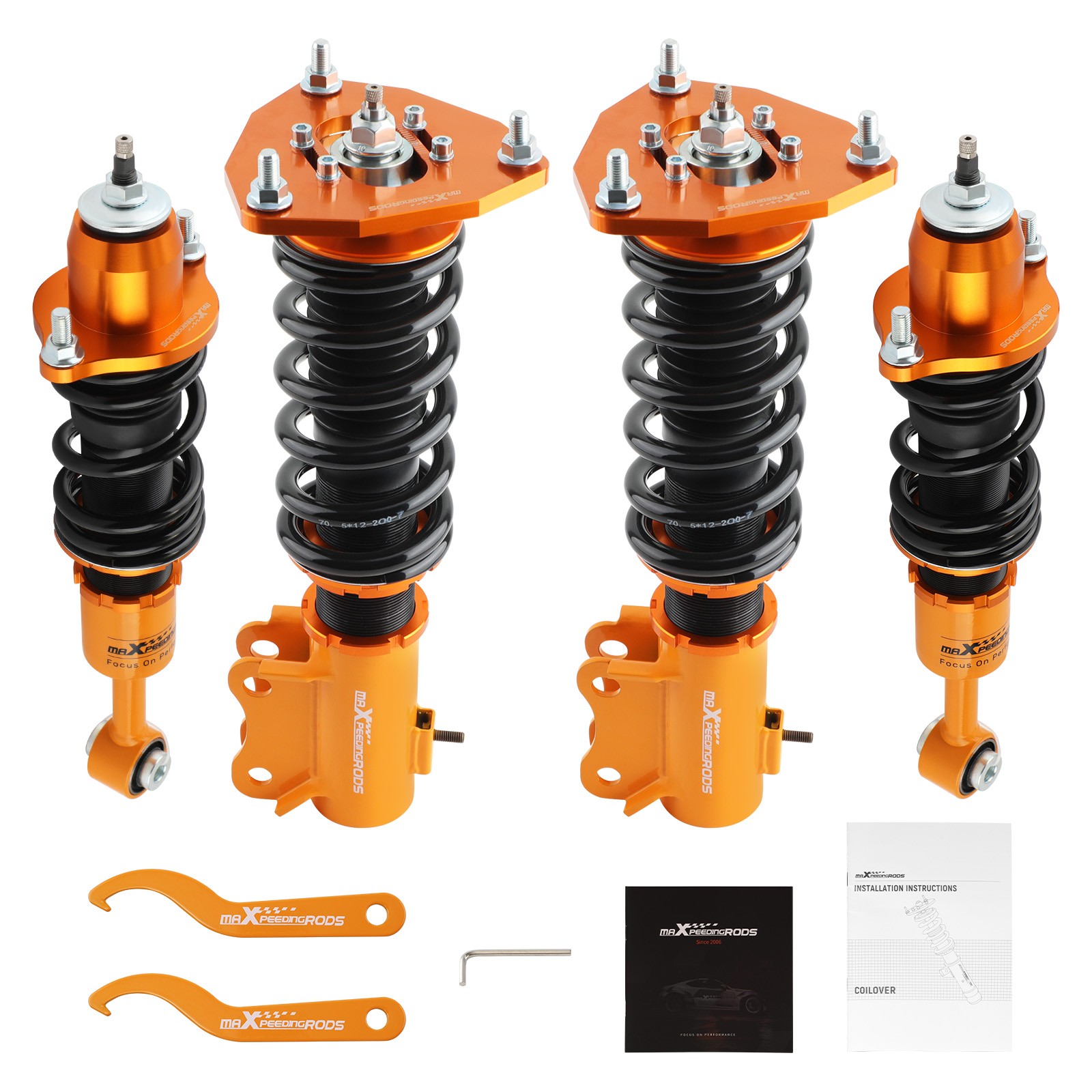 24 Click Damper Adjustable Coilovers for Mitsubishi Lancer (CS6A /CS7A) 02-06