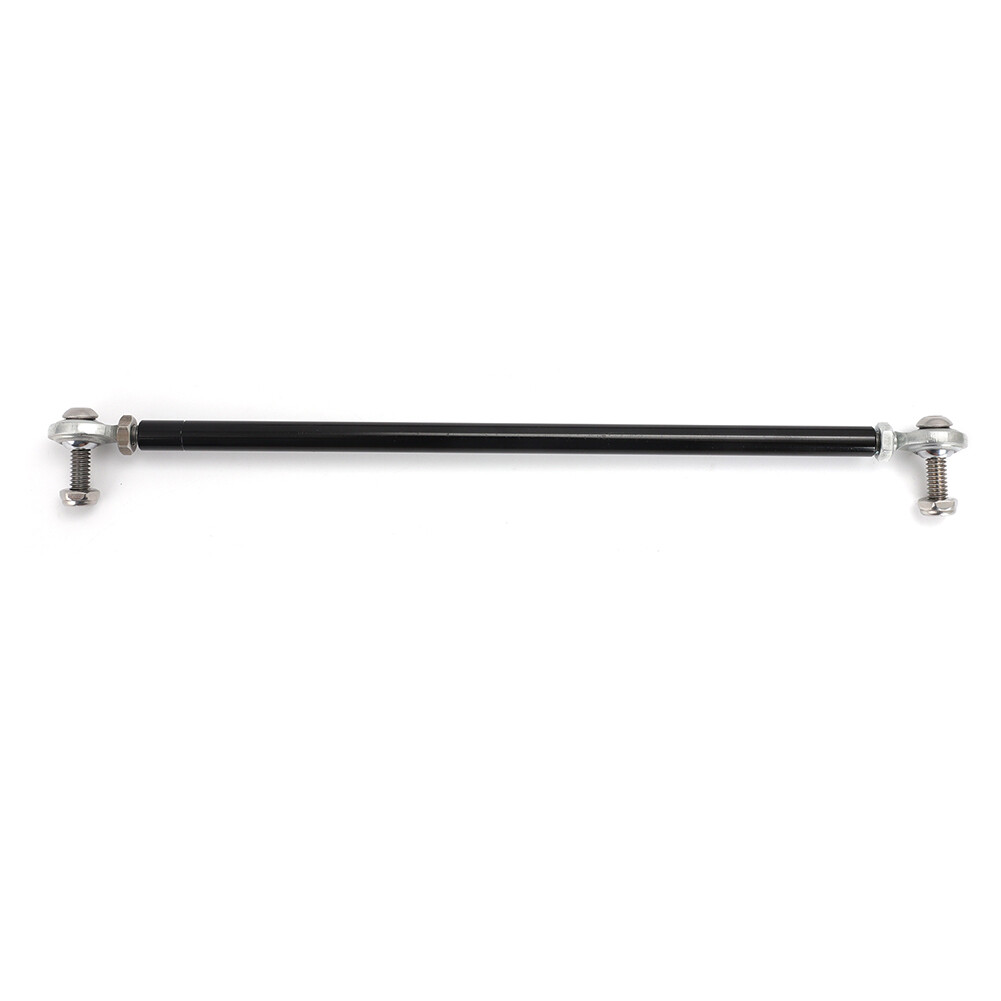 Universal Adjustable Length Throttle Linkage Rod Kit W/Nuts -up to 11-3/4″ long