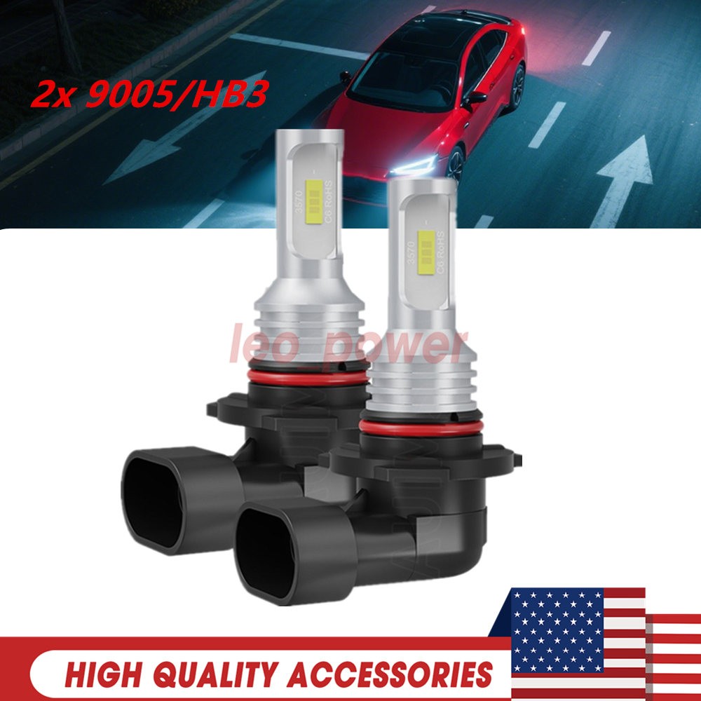 HB3 9005 LED Headlight Super Bright Bulbs Kit White 6500K 360000LM High Beam