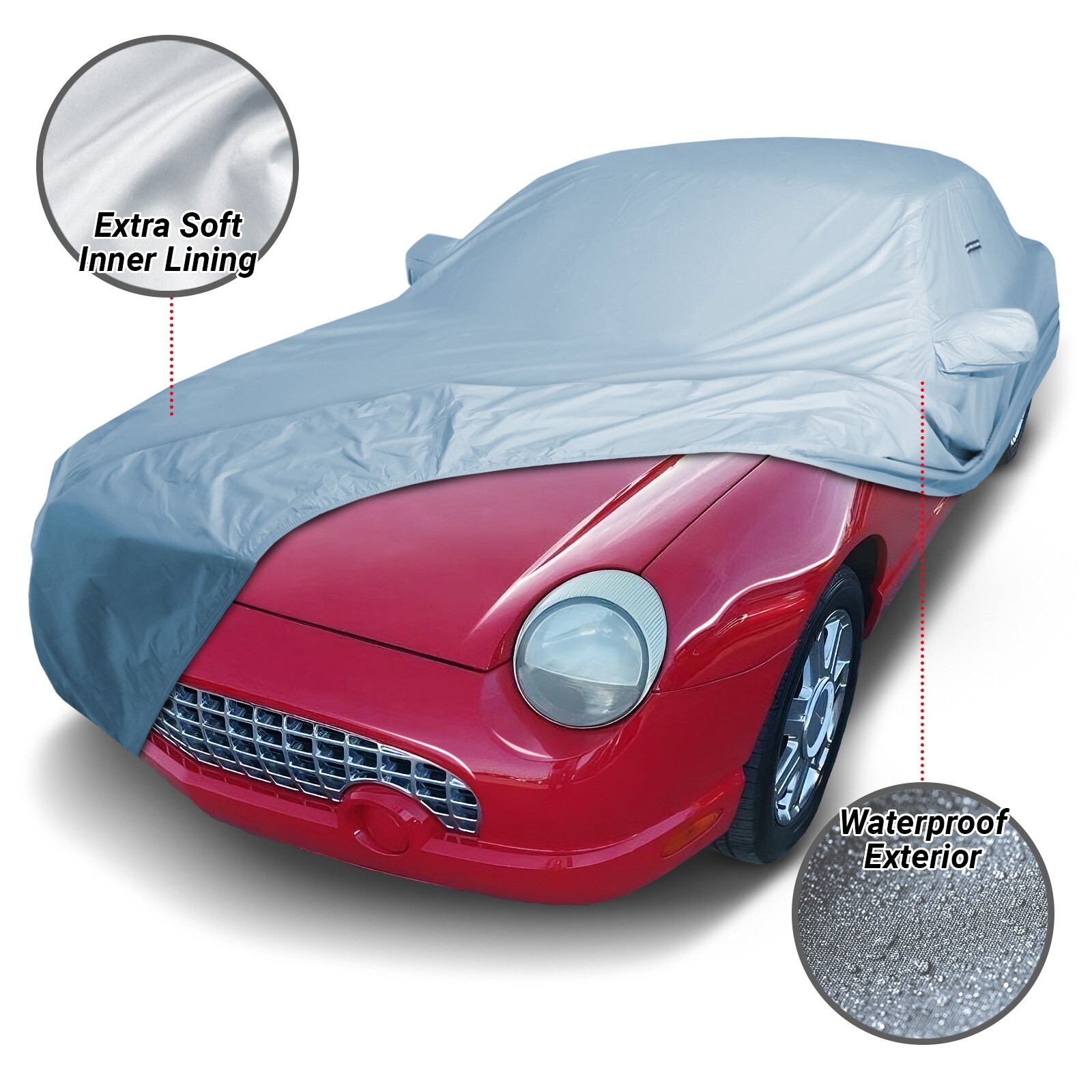 For [FORD THUNDERBIRD] 2002 2003 2004 2005 Waterproof / Premium Custom Car Cover