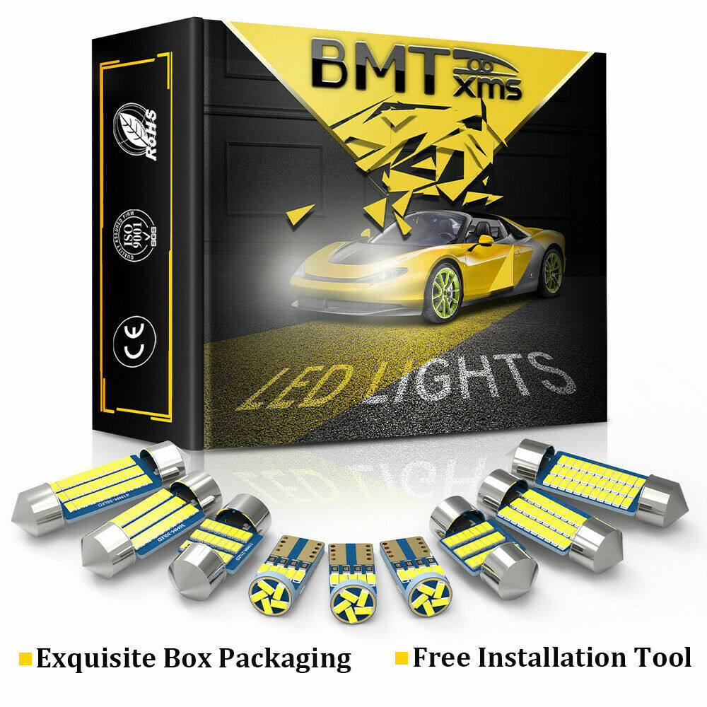 6pcs Canbus LED Interior Dome Map Light Package Kit For MX-5 Miata NC 2006-2014