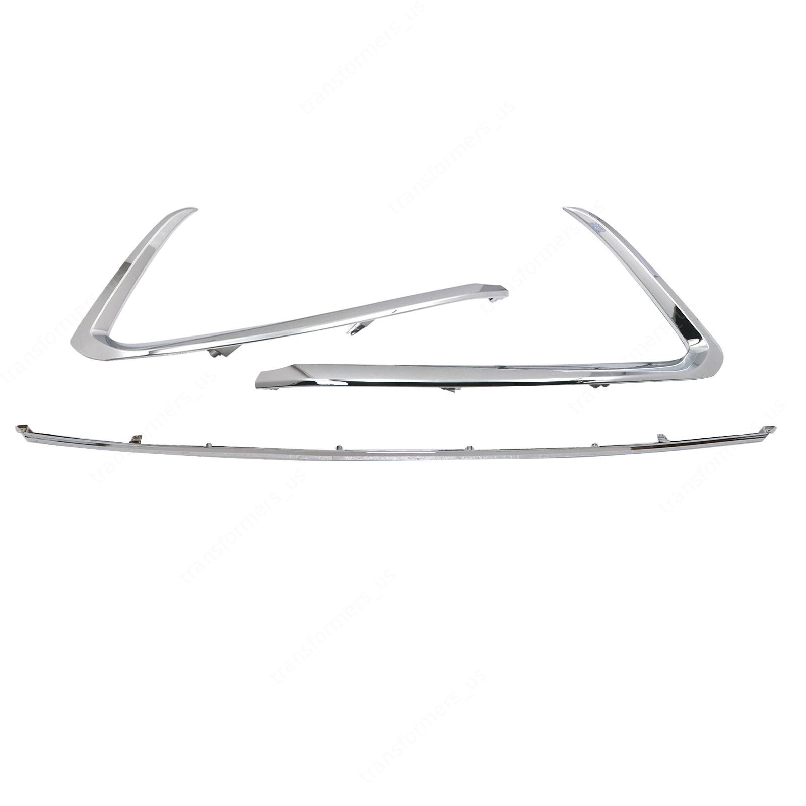Front Left Right Bumper Face Bar Trim Molding Step Pad For Mazda CX-9 2016-2023