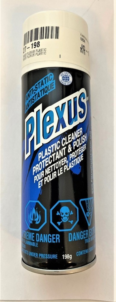 PLEXUS SPRAY CLEANER MOTORCYCLE PLASTIC CLEANING & POLISH 198g 7oz 20207