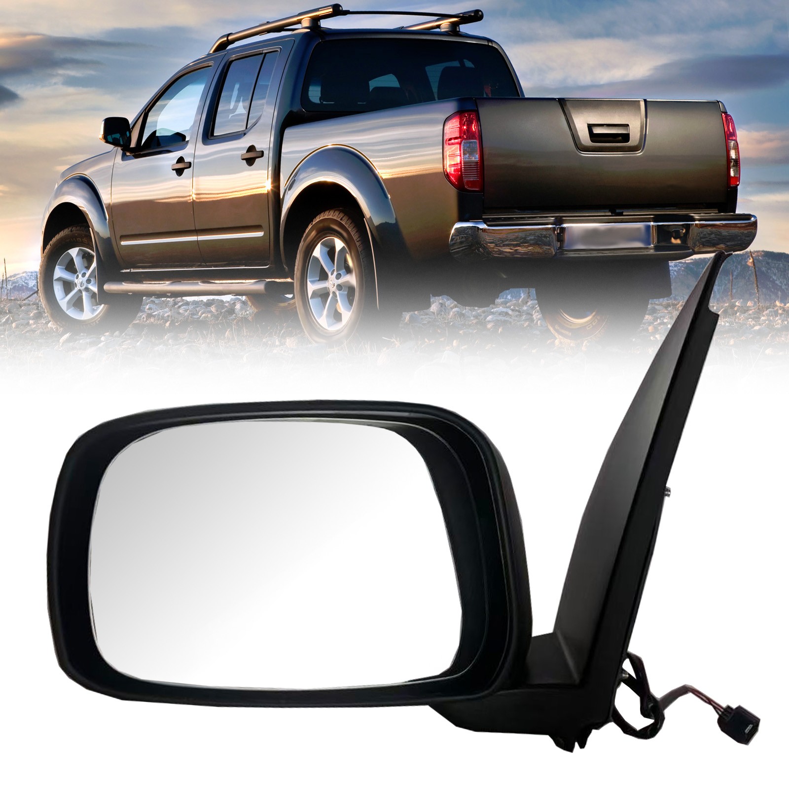 Left Driver Side Power Mirror For 2005-2021 Nissan Frontier 2005-2012 Pathfinder