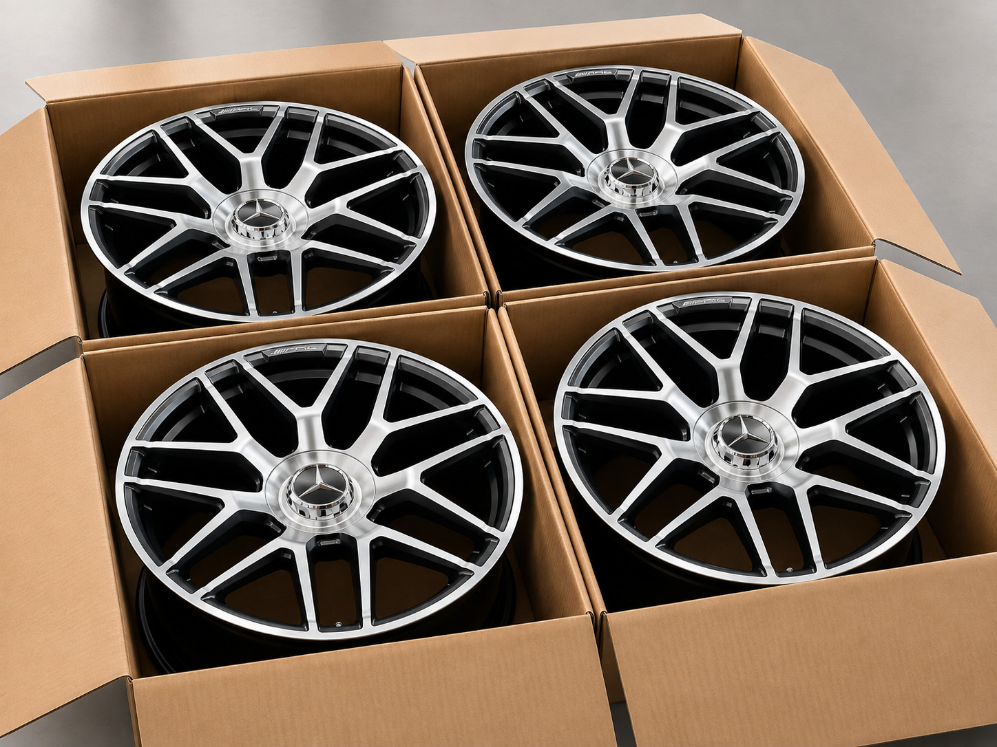 22 OEM FACTORY MERCEDES AMG G63 G580 RIMS WHEELS FACTORY #A4634012000 2017-26